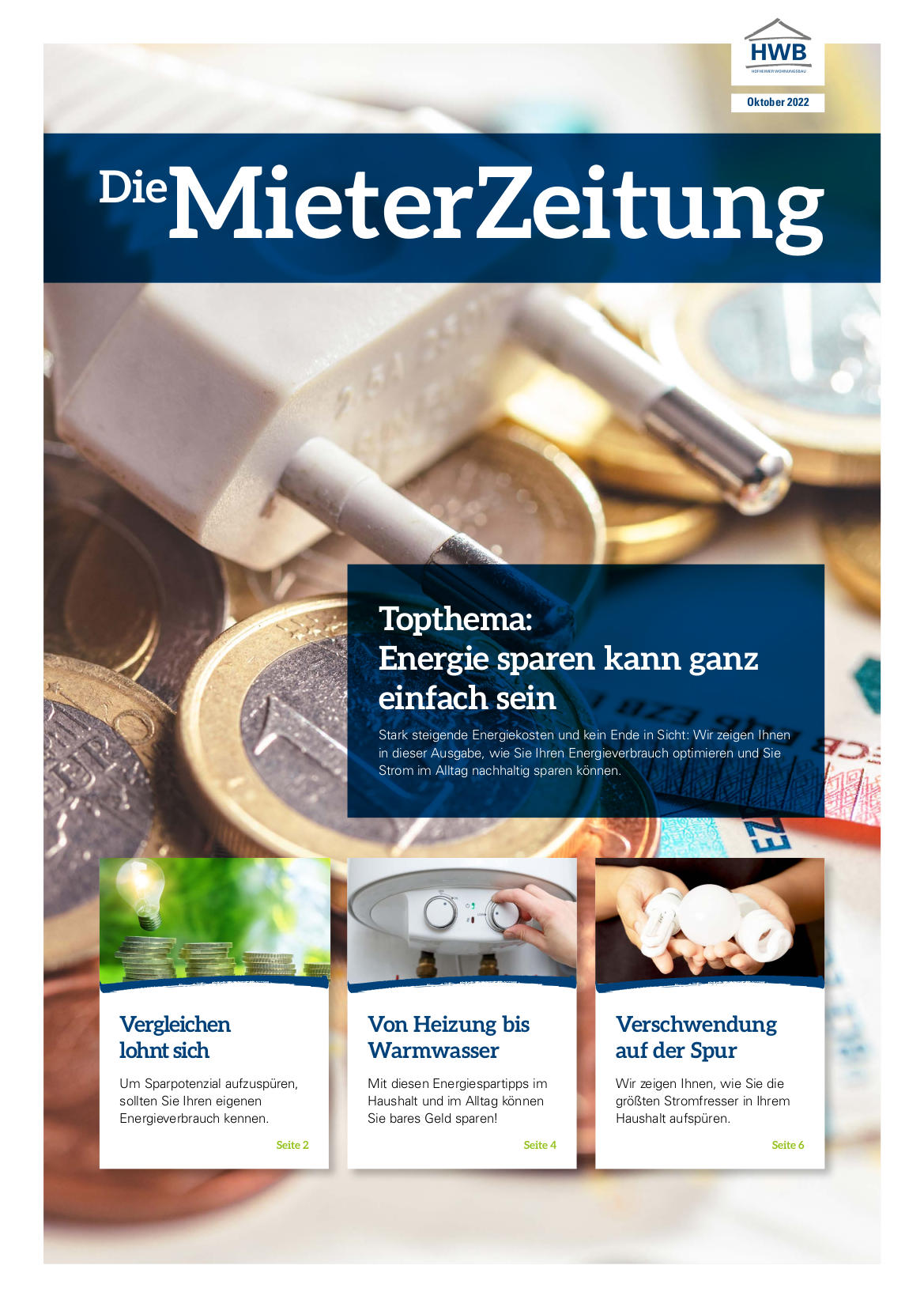 HWB Mieterzeitung Ausgabe Okt 2022 final