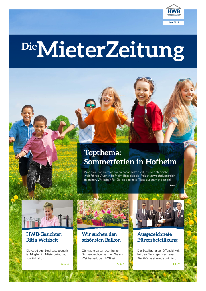 Mieterzeitung 06 2019 Image