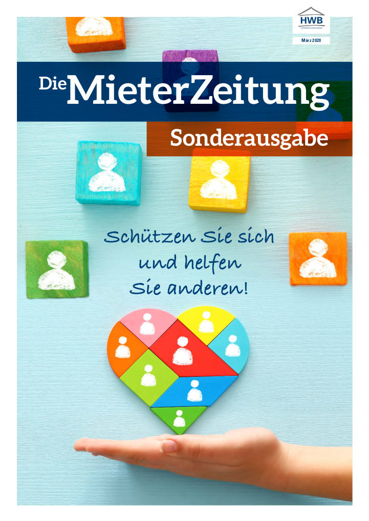 HWB Mieterzeitung Ausgabe Spezial Mrz 2020 final web